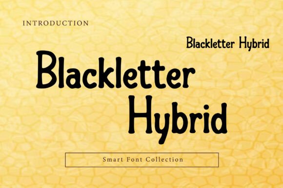 Blackletter Hybrid: Bridging Gothic Tradition with Modern Design