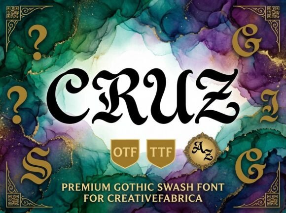 Cruz: A Gothic Font That Commands with Elegance and Authority