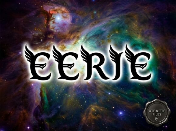 Eerie: A Gothic Font for Dark Creativity