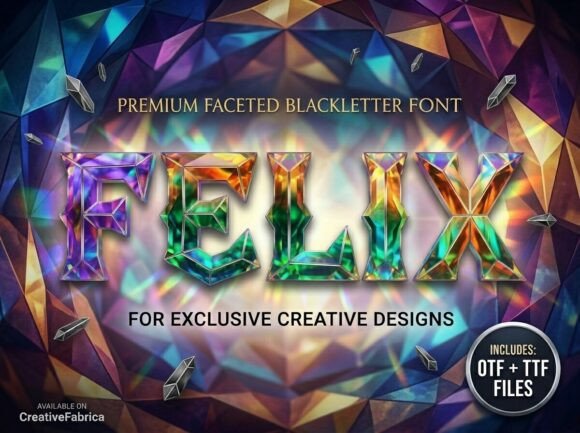 Felix: A Display Font That Breaks the Mold