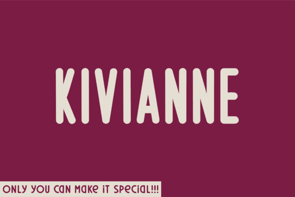 Kivianne: A Handwritten Font That Feels Truly Natural