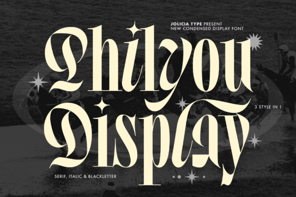 Philyou Display: A Strategic Typeface for Modern Branding and Design