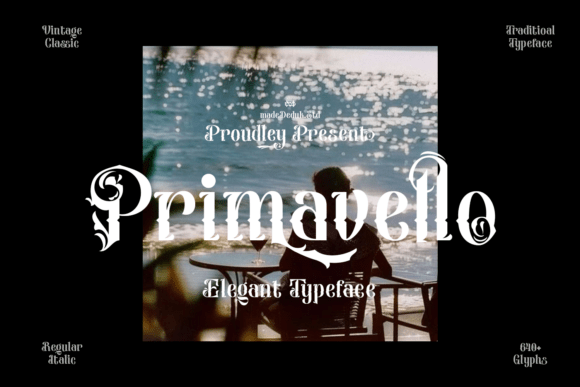 Primavello Font: Elegance Meets Authority