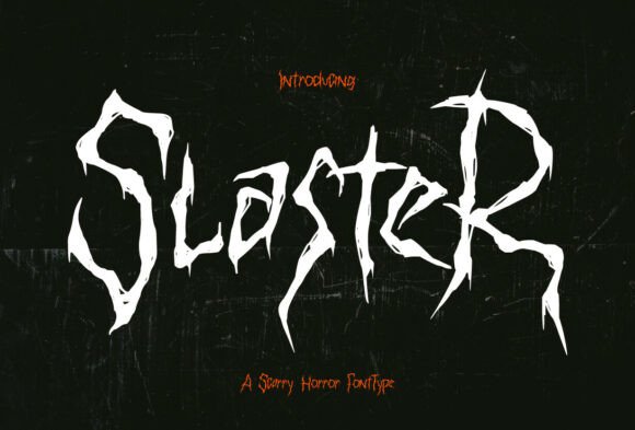 Slaster: The Font That Casts a Chilling Spell