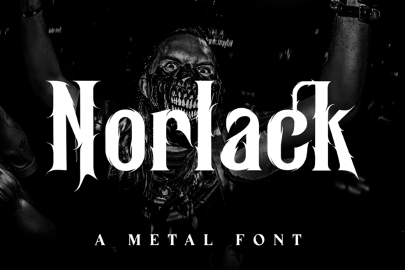 The Bold Elegance of Norlack: A Gothic Font for the Modern Dark Aesthetic